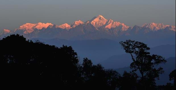 Sunrise at Pelling