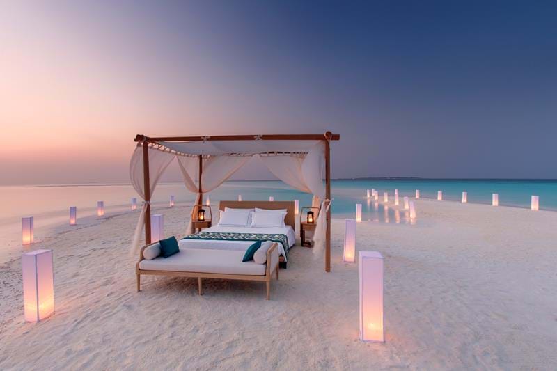 Milhaidhoo Sleeping under the stars