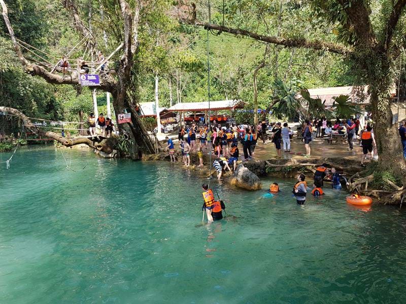 Blue Lagoon, Laos