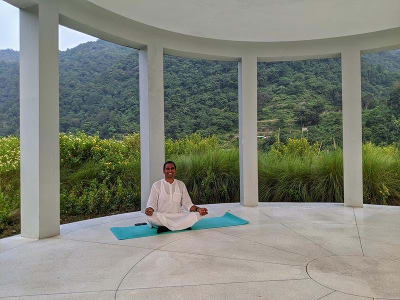 Yoga at the Taj Hotel Rishikesh