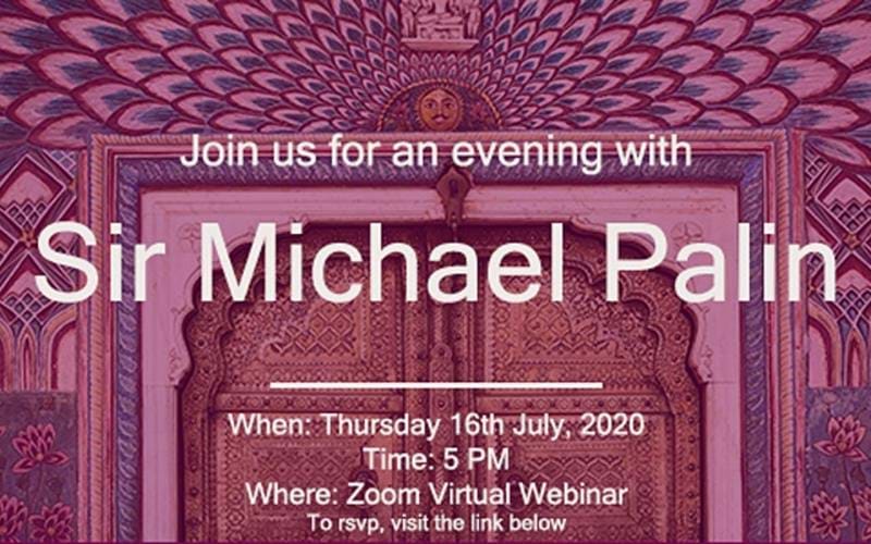 An evening with Sir Michael Palin