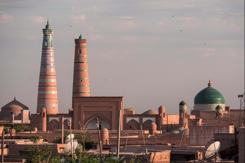 Khiva’s skyline