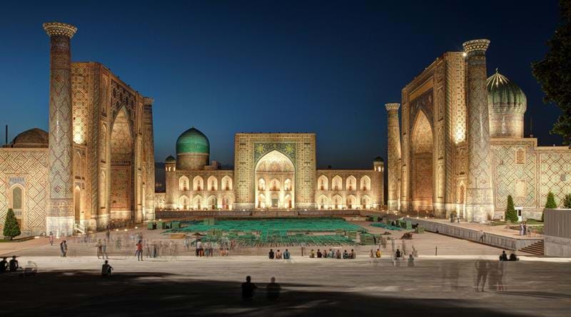 Samarkand on the Silk Road