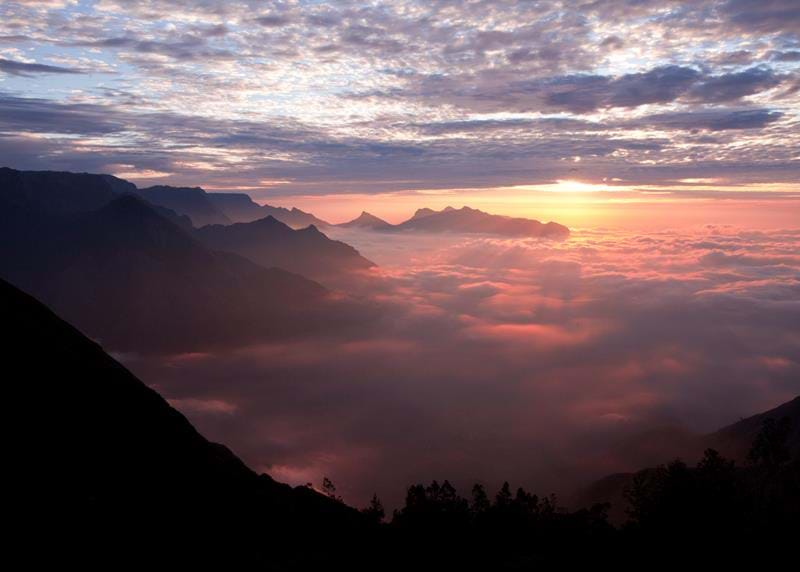 Sunrise in Kerala