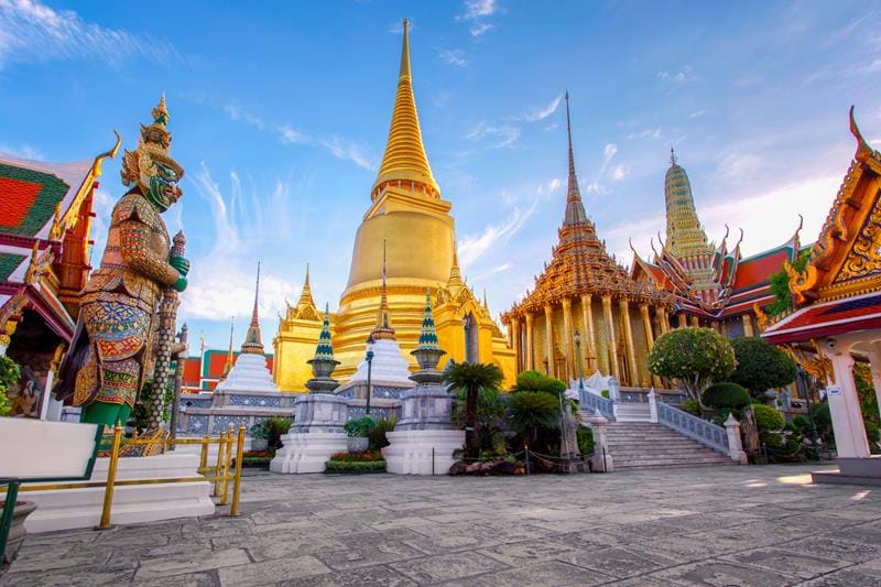 Wat Phra Kaew in Thailand