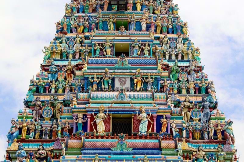 Hindu temple in Jaffna