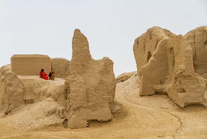 Merv Ruins, on the Silk Road