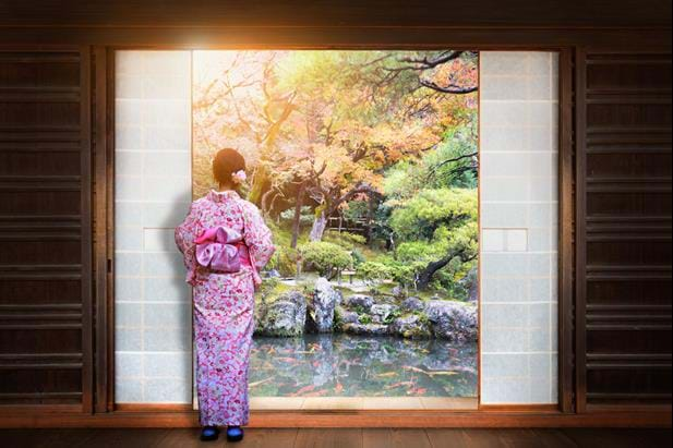 Kyoto-Zen Garden with Koi