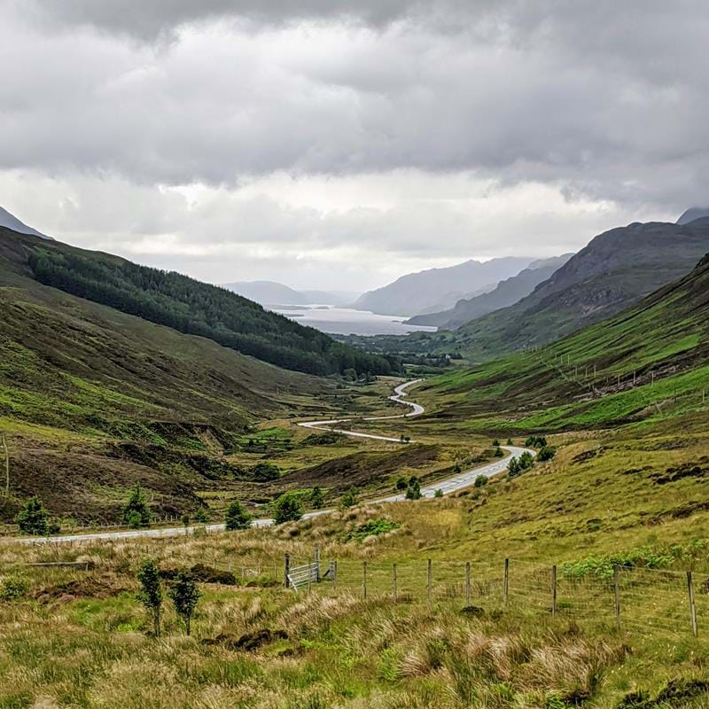 The Road to Loch Maree