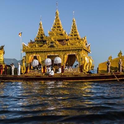 The Phaung Daw Oo Pagoda Festival