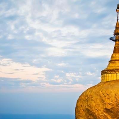 Myanmar's Golden Rock Stupa